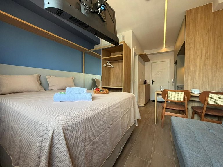 HSV1007 - Studio na Vila Mariana | 5 min do metrô