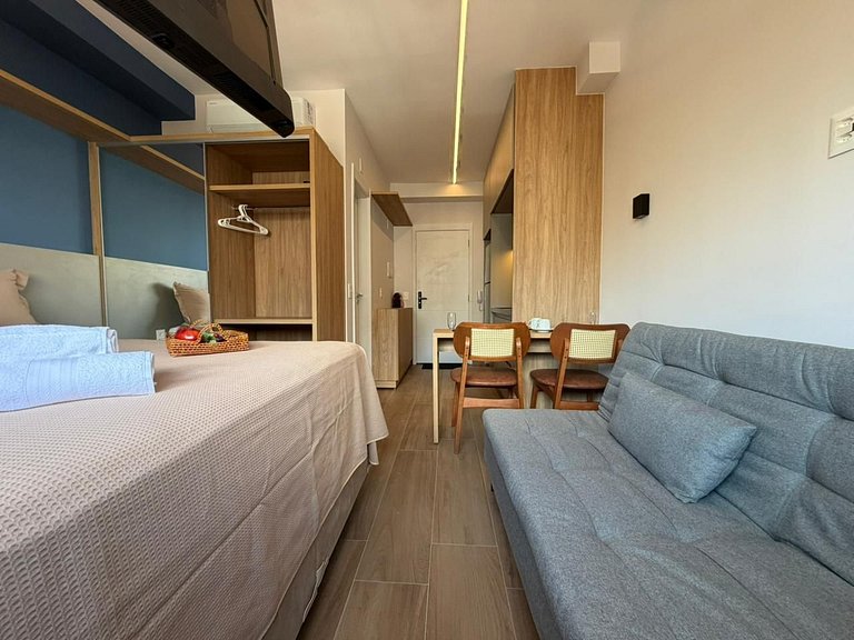 HSV1007 - Studio na Vila Mariana | 5 min do metrô