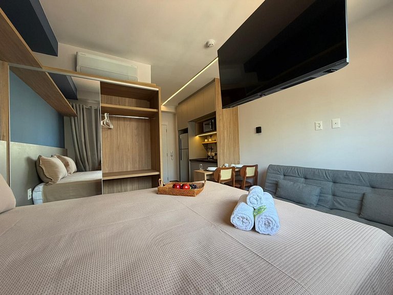 HSV1007 - Studio na Vila Mariana | 5 min do metrô