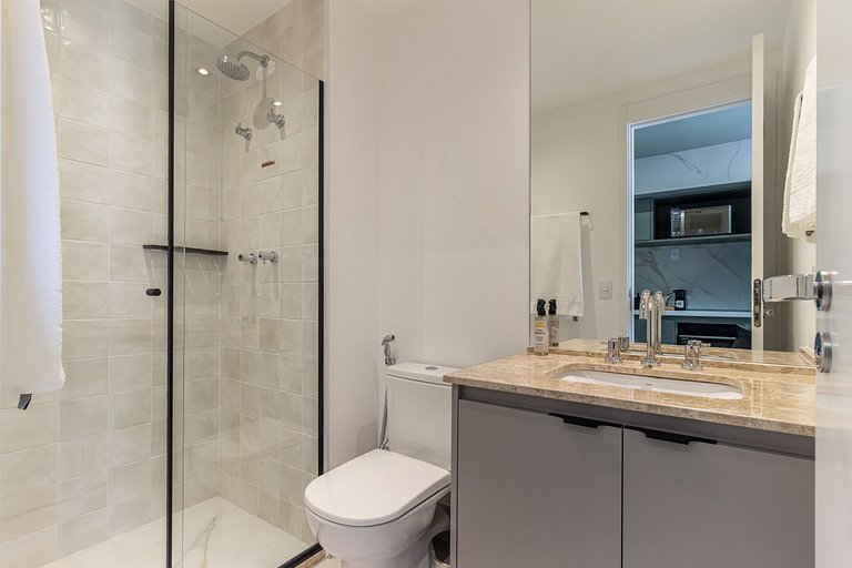 Studio Charmoso com Varanda – Próximo ao Metrô