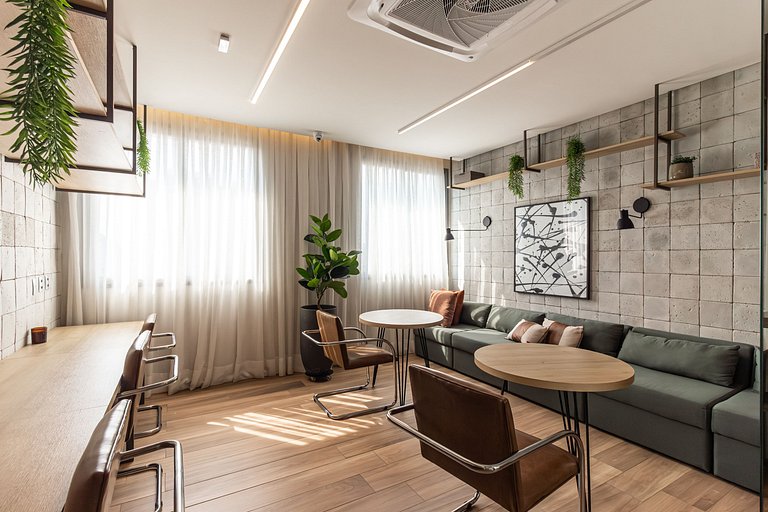 Studio Charmoso com Varanda – Próximo ao Metrô