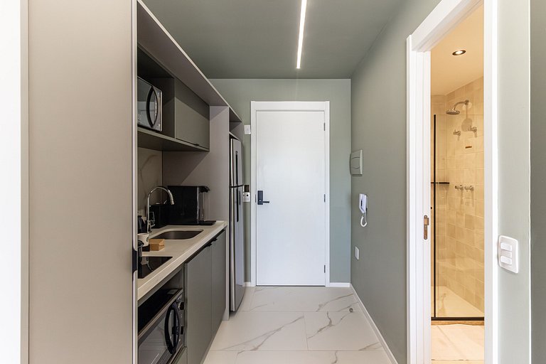 Studio Charmoso com Varanda – Próximo ao Metrô