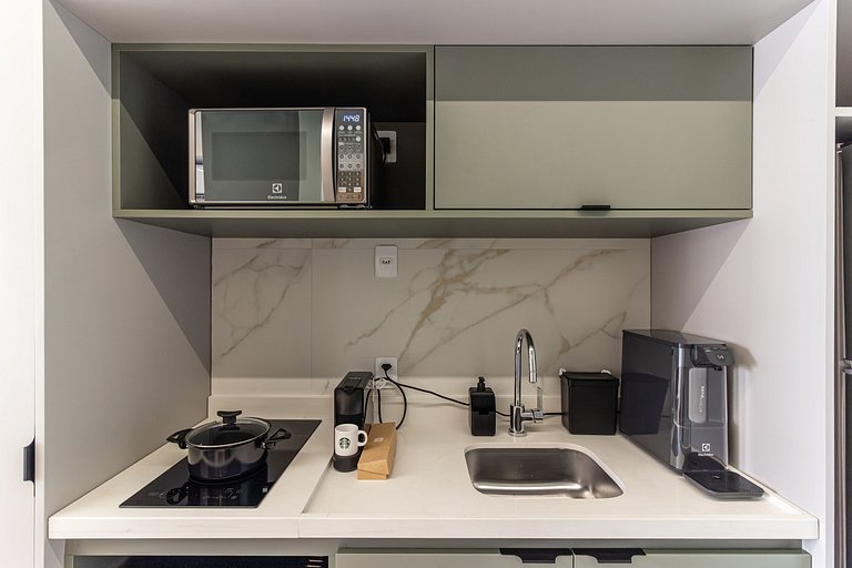 Studio Charmoso com Varanda – Próximo ao Metrô