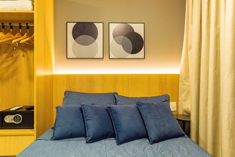 GBB906 - Studio aconchegante próximo ao Ibirapuera