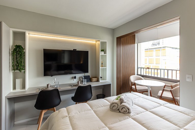 PVM902 - Studio aconchegante próximo ao metrô