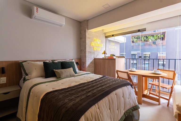 VMD407 - Studio na Vila Madalena próximo ao metrô
