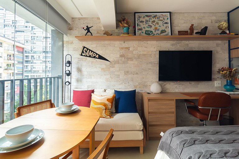 VMD407 - Studio na Vila Madalena próximo ao metrô