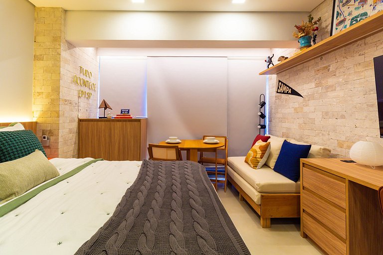 VMD407 - Studio na Vila Madalena próximo ao metrô