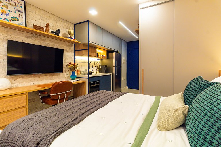VMD407 - Studio na Vila Madalena próximo ao metrô