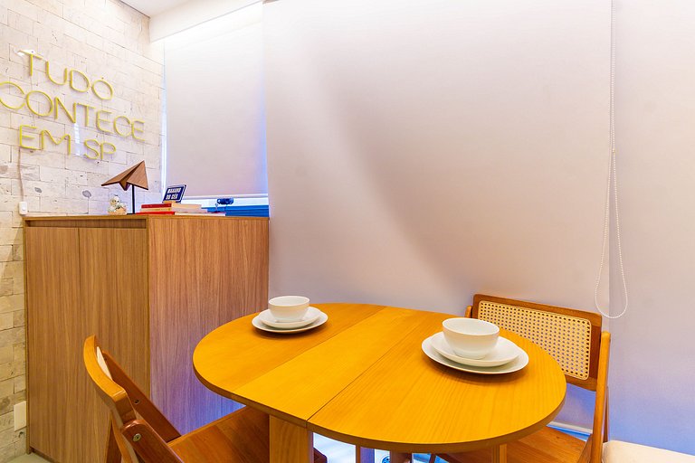 VMD407 - Studio na Vila Madalena próximo ao metrô