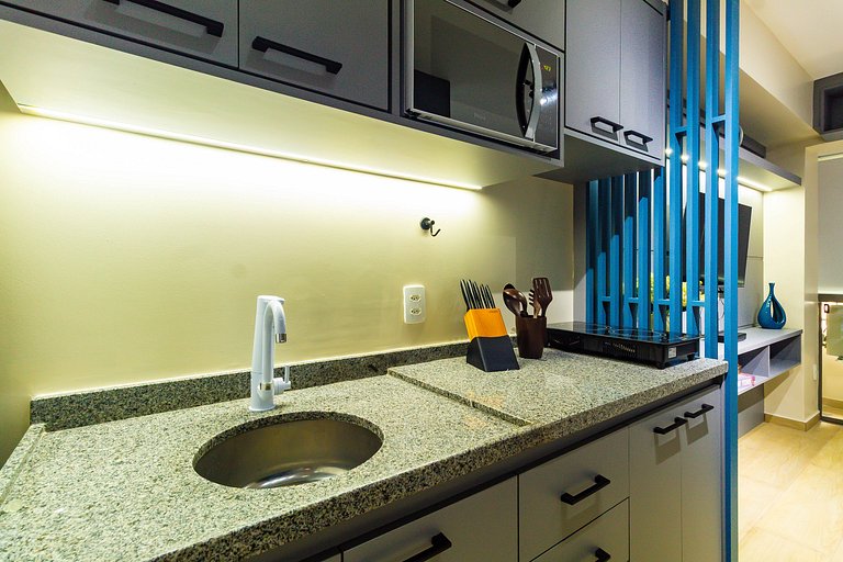 TBV405 – Apto Moderno no Centro de SP com Garagem