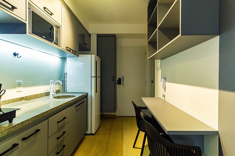 TBV1607 – Studio Moderno no centro | C Garagem